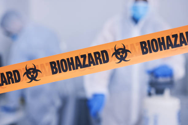 Professional Biohazard Cleanup technician working in South Sioux City, NE